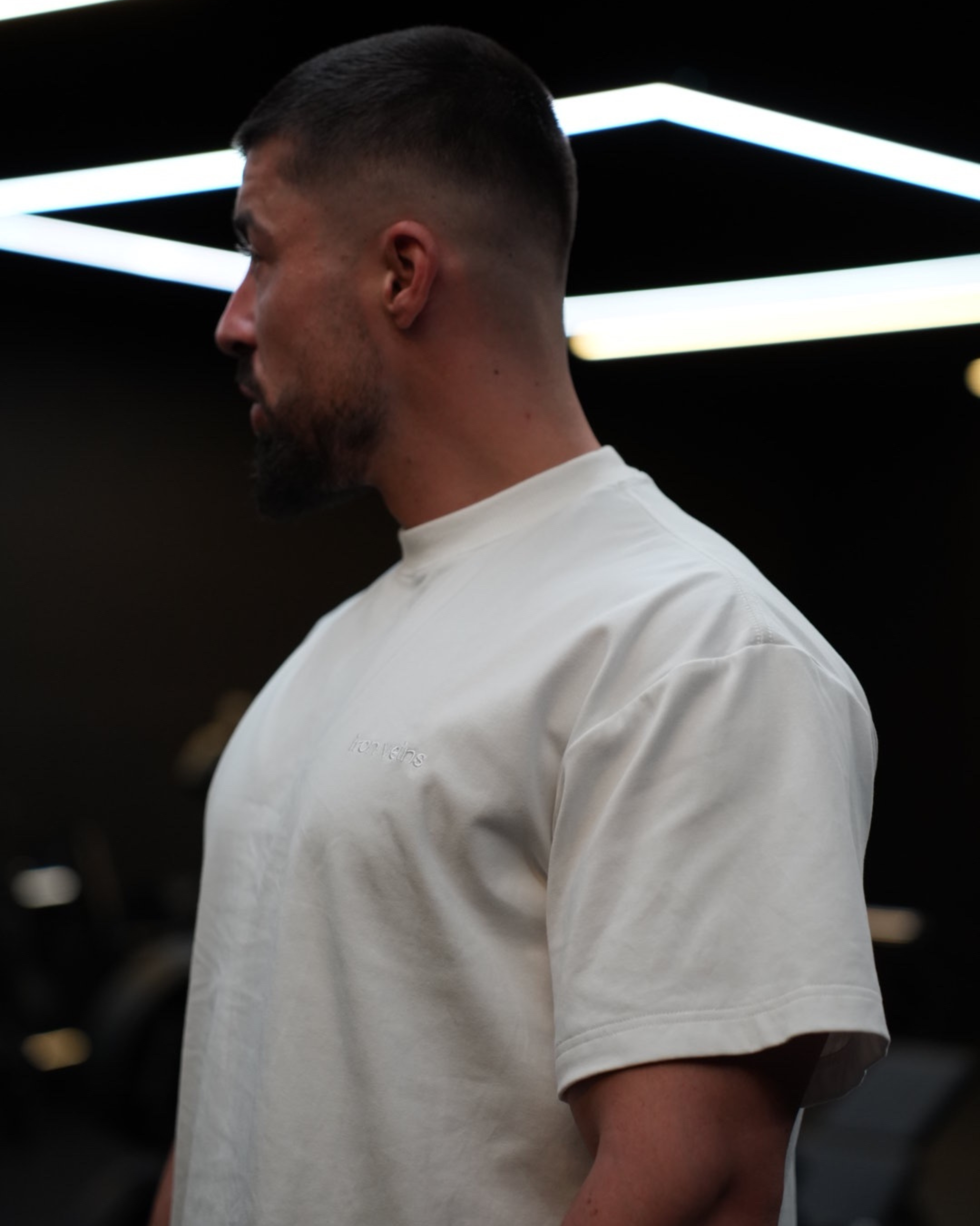 Core Blanks Tee - Ice