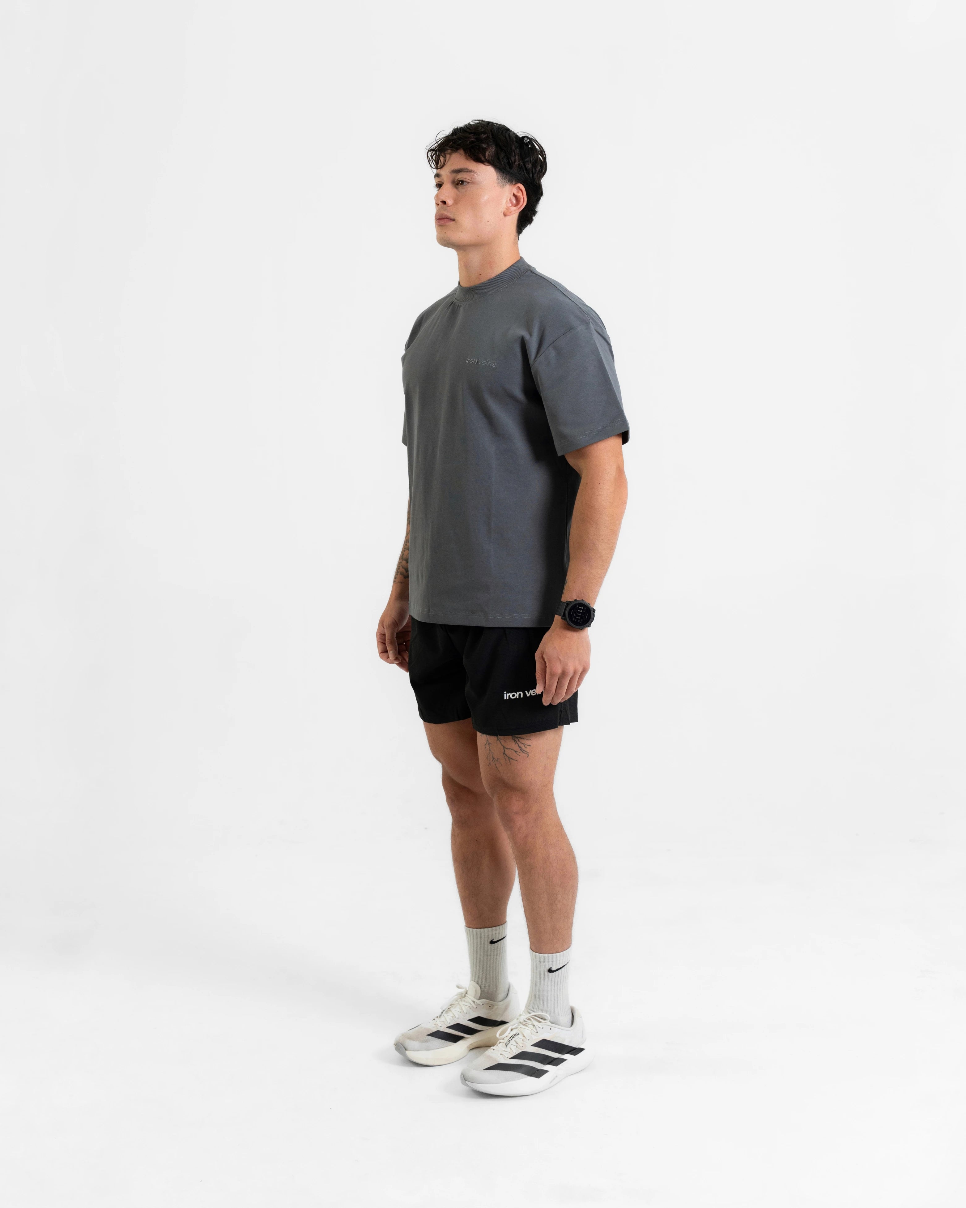 Core Blanks Tee - Ash