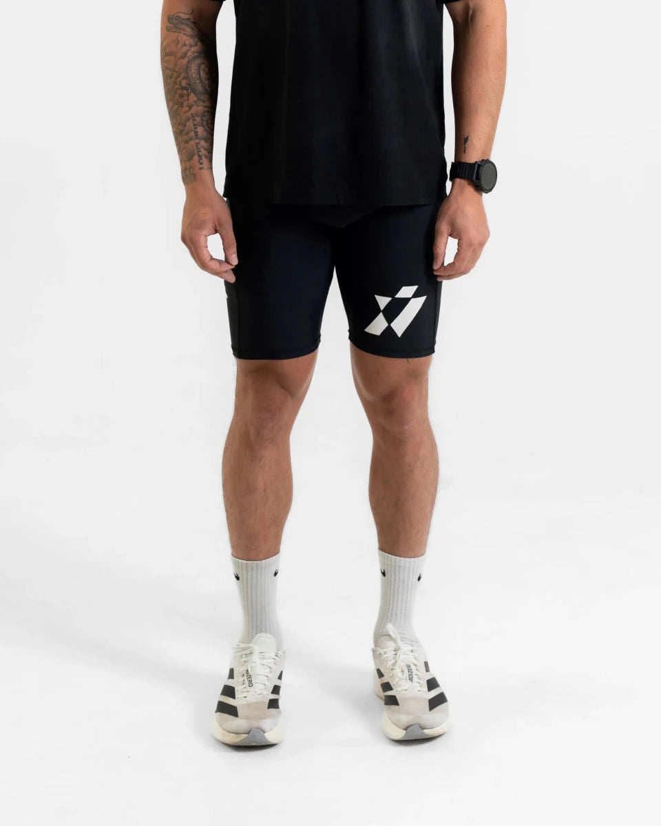 MileX Half Tights - Iron Veins