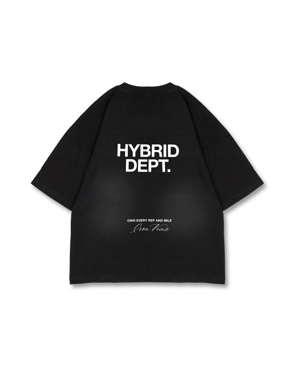 MileX Hybrid Tee - Iron Veins