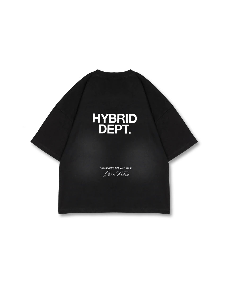 MileX Hybrid Tee - Iron Veins