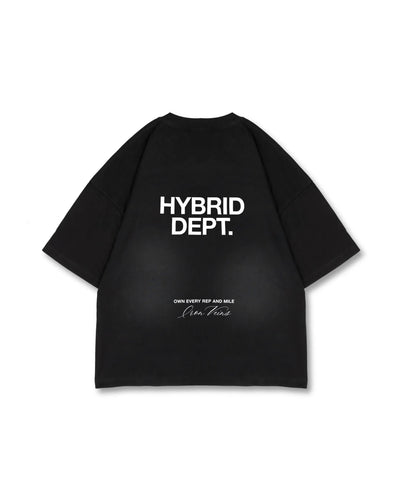 MileX Hybrid Tee - Iron Veins